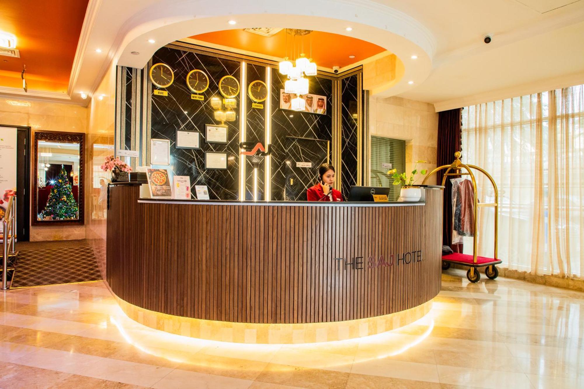 The Saj Hotel Ajman Bagian luar foto